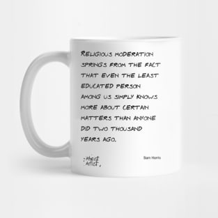 Sam Harris quote Mug